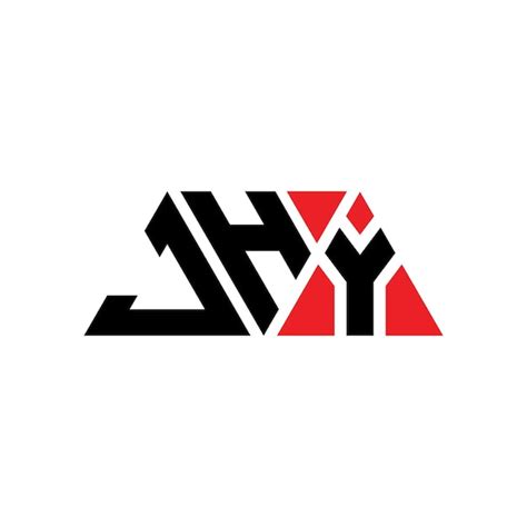 Desenho De Logotipo De Letra Triangular Jhy Forma De Tri Ngulo Jhy