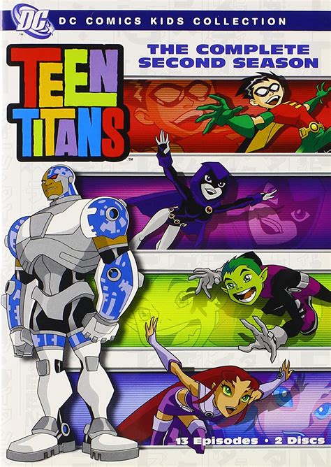 Teen Titans - The Complete Second Season (DVD) | Teen Titans Wiki | Fandom