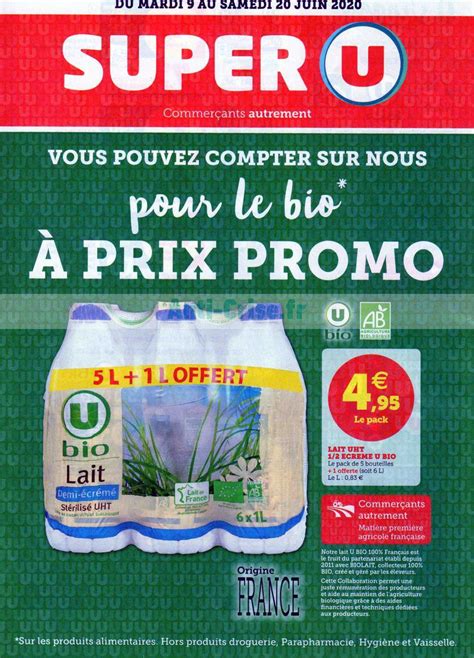 Anti Crise Fr Catalogue Super U Du 09 Au 20 Juin 2020 Bio SUPER U