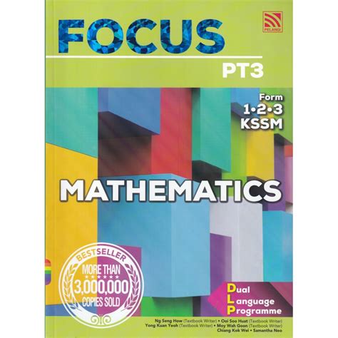 buku rujukan pelangi focus pt mathematics form    english