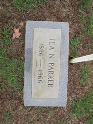 Ila Nancy Parker 1896 1966 Memorial Find A Grave