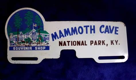 Mammoth Cave National Park Kentucky License Plate Topper Accessory