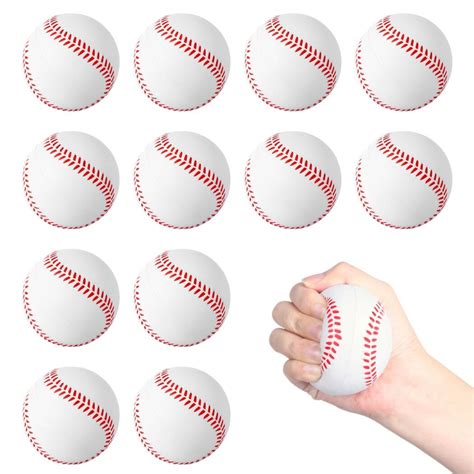 Pcs Soft Foam Baseballs Training Pitch Baseball Set Stress Relief