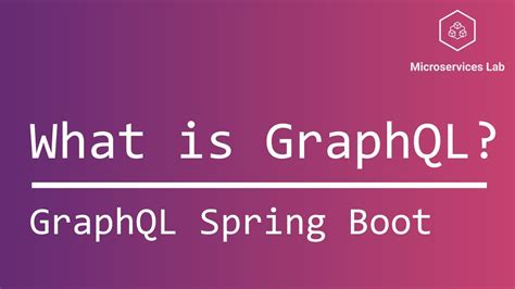 Graphql Spring Boot 2 What Is Graphql Youtube