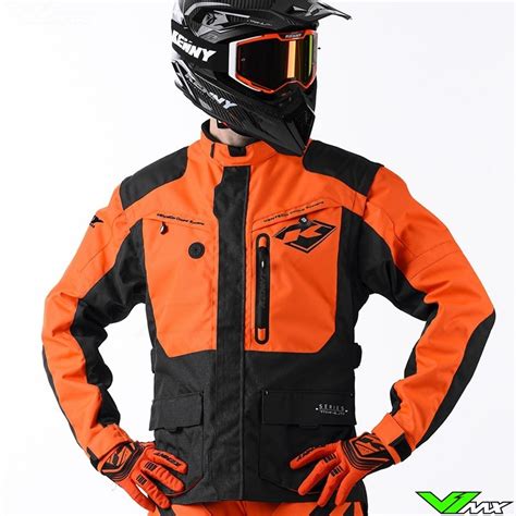 Kenny Titanium Enduro Jacket Black Orange