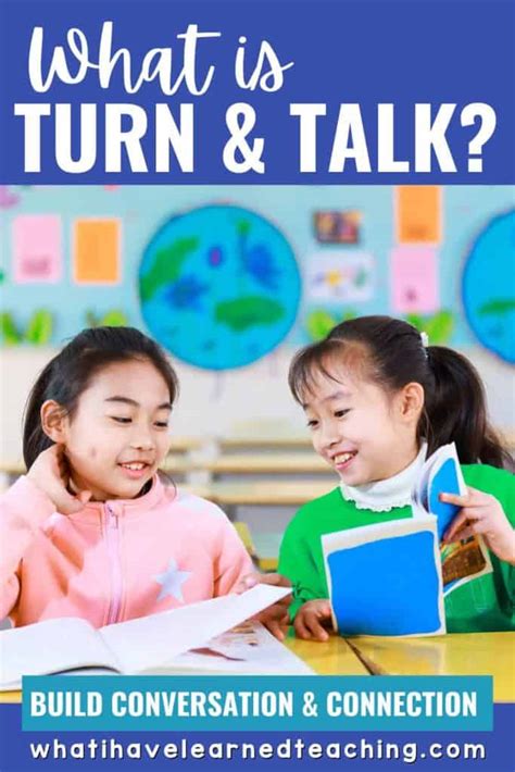 turn  talk   elementary classroom