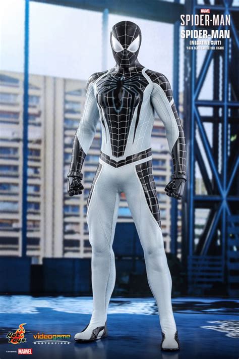 Колекційна фігура Spider man Negative Suit Hot Toys арт