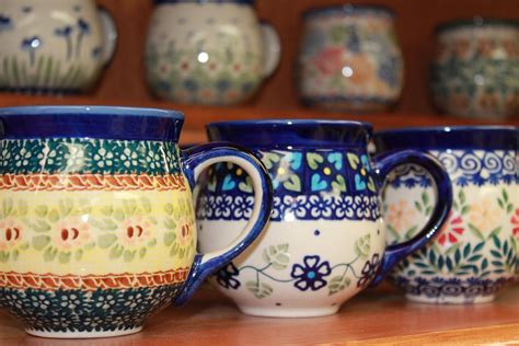 Perfect Polish Pottery Mugs for Tea and Cocoa