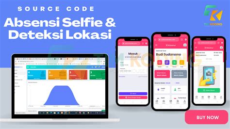 Source Code Absensi Online Absen Selfie Deteksi Lokasi Berbasis Web