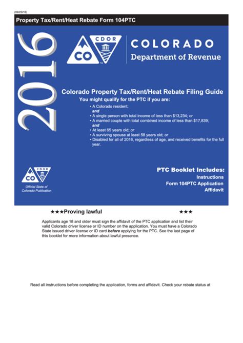 Colorado Tax Form 104 Printable Printable Word Searches