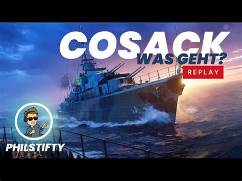 Cosack In World Of Warships Replay Deutsch Fps Youtube