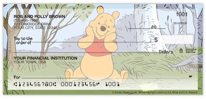 Winnie the Pooh Adventures Personal Checks | Promise Checks