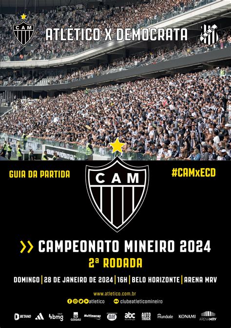 Ingressos Para Atlético-mg X Democrata - Guia da Partida: Atlético x Democrata-GV - Mineiro 2024 by Clube ...