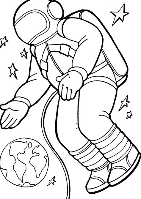 Imagem De Astronauta Para Imprimir - 8
