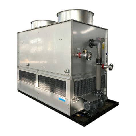 Stainless Steel Industrial Cooling Equipment One Piece Type 40 Ton Closed Counter Flow Water