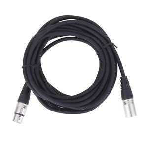 XLR Male To Female Balance 3pin MIC Shielded Microphone Audio Cable 10M