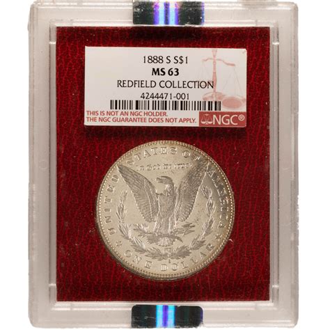 1888 S Silver Morgan Dollar Coins Ngc Ms63 Redfield Hoard ™