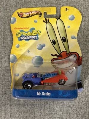 HOT WHEELS NICKELODEON SPONGEBOB SQUAREPANTS MR KRABS CHARACTER