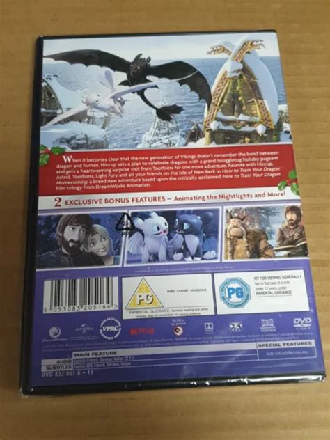 How To Train Your Dragon Homecoming Dreamworks Dvd £640 Picclick Uk