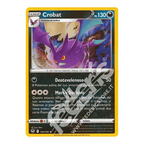 105 195 Crobat Holo IT MINT Federicstore