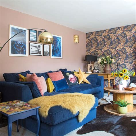 Pink Living Room Ideas Decorating Tips For Using This On Trend Colour