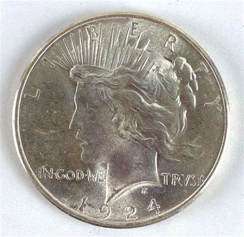 Us Peace Silver Dollar Matthew Bullock Auctioneers