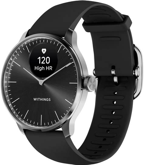 Withings Scanwatch Light Daily Health Hybrid Smartwatch Mm Black