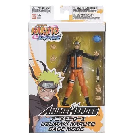 Action Figure Naruto Uzumaki Modo Sabio Sennin Naruto Shippuden Anime