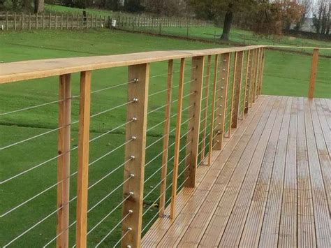 Cable Wire Decking Fencing Cable Wire Balcony Balustrade Fencing