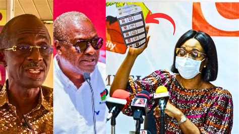 Breakjean Mensa Change Ndc Logo On Presidential Ballot As First Ballot