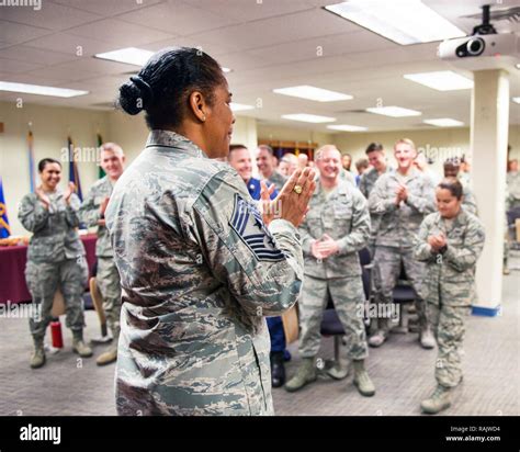 U S Air Force Chief Master Sgt Shelina Frey Air Mobility Command