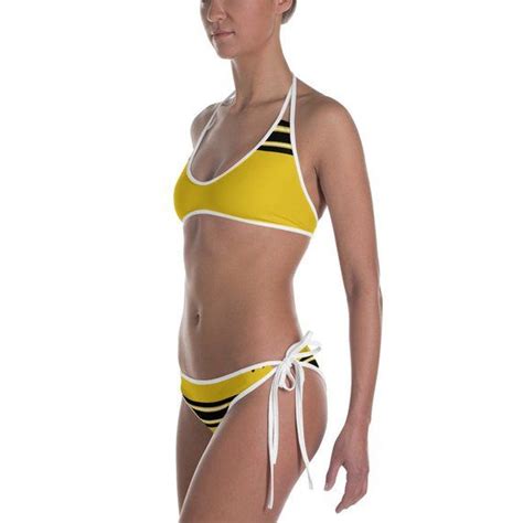 Pittsburgh Steelers Reversible Bikini Game Day Fun NFL Fan Bikinis