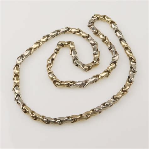 Kt Two Tone Gold Necklace Property Room