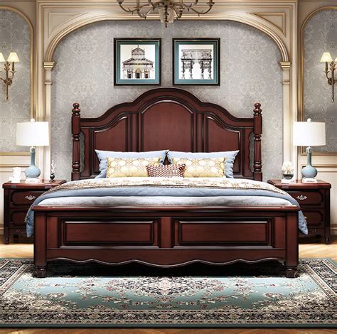 Luxury Modern Bedroom Furniture Set American Style Beds Bedroom Set ...