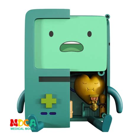 BMO 4D XXRAY Master Mighty Jaxx Jason Freeny Anatomy Cartoon Ornament