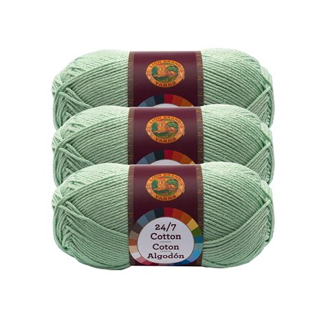 Getuscart Lion Brand 247 Cotton Yarn Yarn For Knitting Crocheting