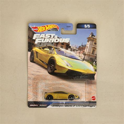 Hot Wheels Premium Lamborghini Gallardo LP570 4 Superleggera Fast Furious Shopee Malaysia