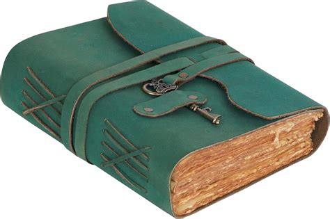 Leather Village Vintage Leather Journal Handmade Vintage Deckle