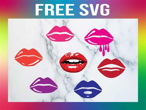 Free Lips Svg