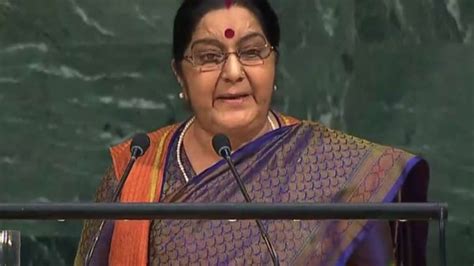 Sushma Swaraj Calls For Early Start Of Negotiations For Unsc Reforms