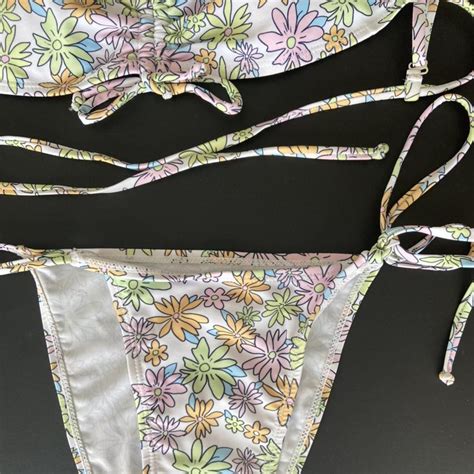 Cute Bikini Very Flattering Has Small Cups That Can Depop