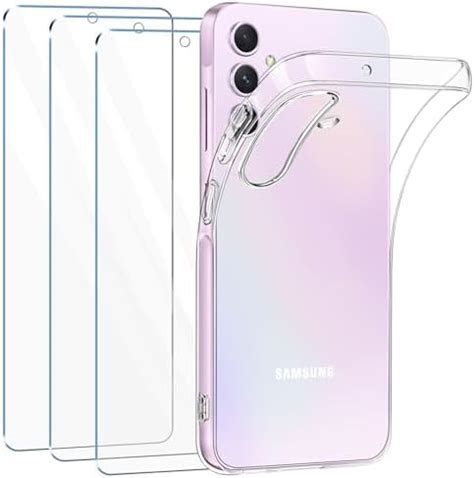 FLLAO Hülle Kompatibel mit Samsung Galaxy A54 5G Handyhülle mit 3 Stück