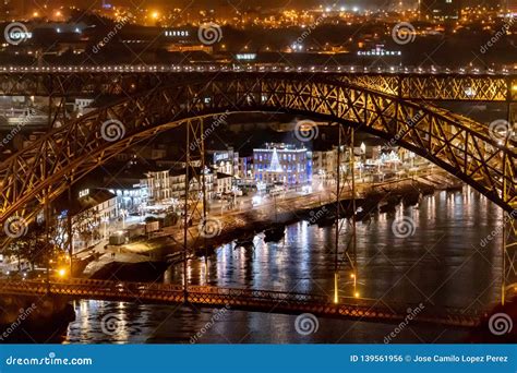 River Douro in Porto, Portugal at Night Editorial Photo - Image of environment, europe: 139561956