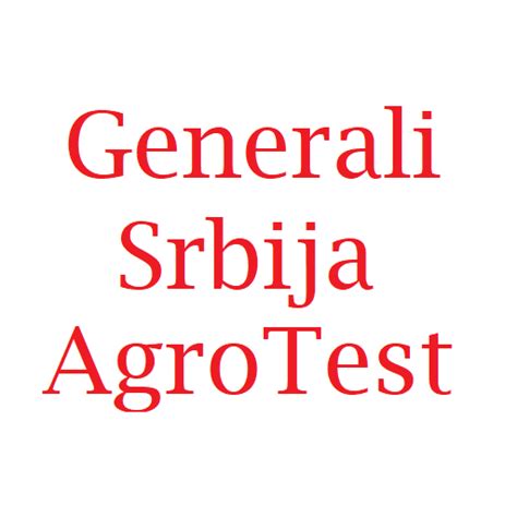 Generali Srbija Agro Test Apps On Google Play