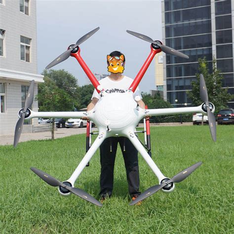 Long Endurance Professional Heavy Duty Drones Six Rotor Carbon Fiber