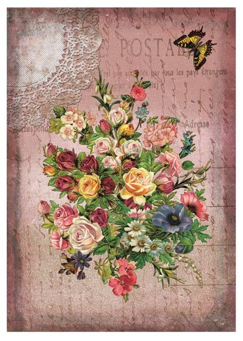 Pin By Allyson Chong On Victorian Vintage Printable Decoupage