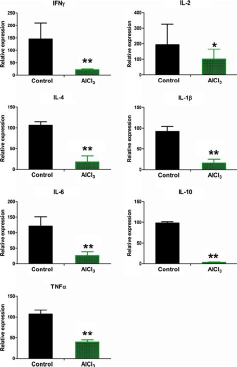 Mrna Expressions Of Cytokines Ifn Il Il Il Il