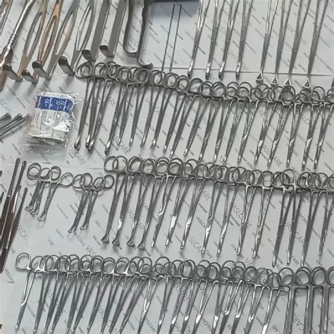 Laparotomy Abdominal Surgery Instruments Set Of 197 High Quality