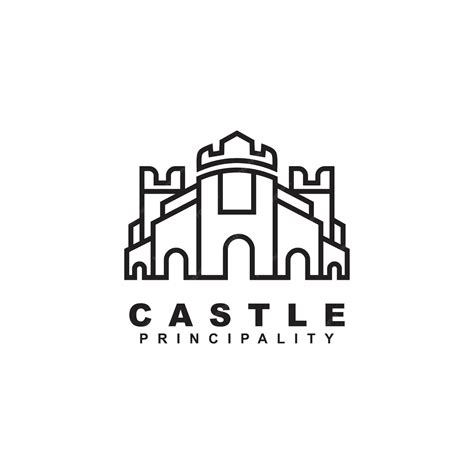 Premium Vector Castle Logo Template