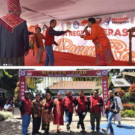 Sman 1 Berastagi Gelar Budaya Tradisional Karo Kerja Tahun